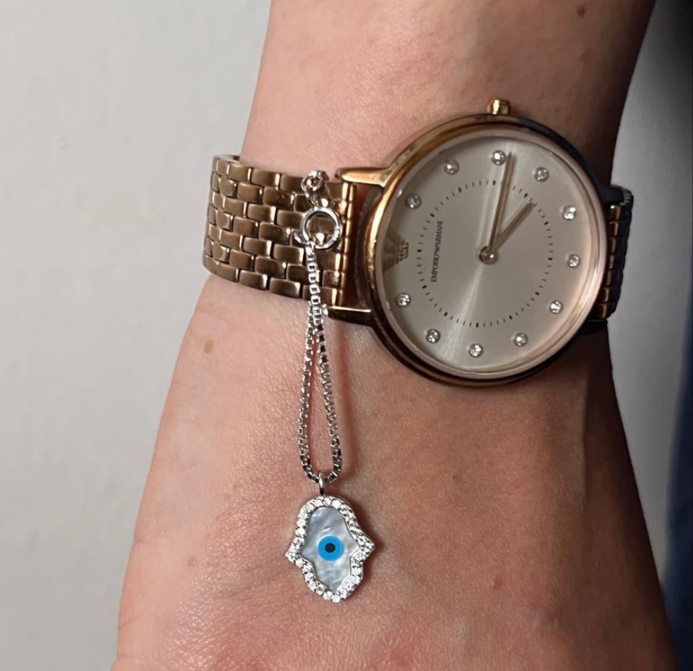 Hamsa Hand Watch Charm