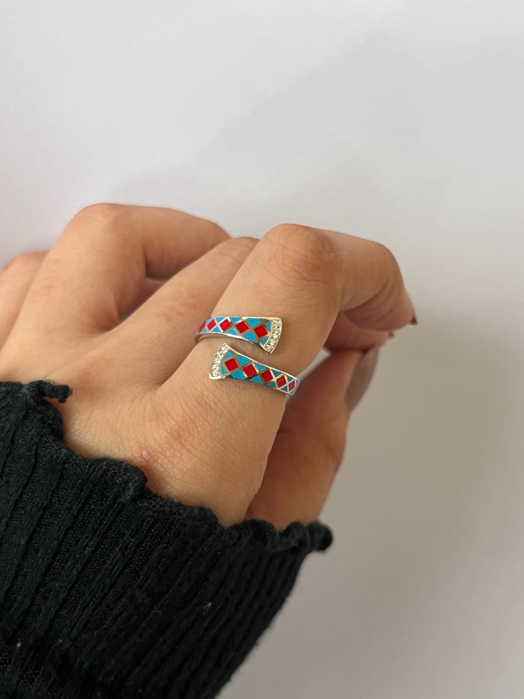 Noami Enamel Ring