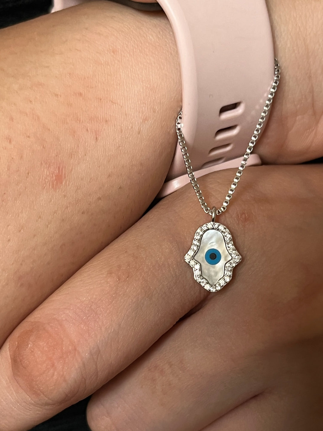 Hamsa Hand Watch Charm