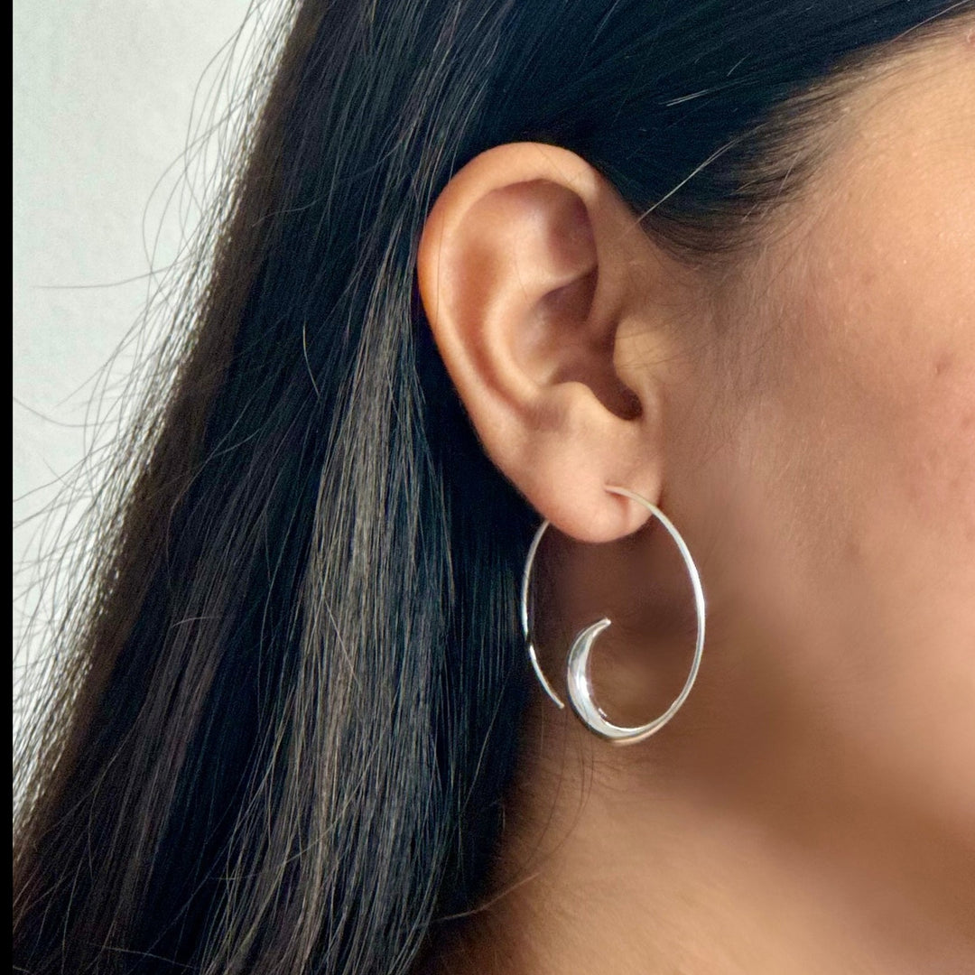 Hearty Hoops Earring