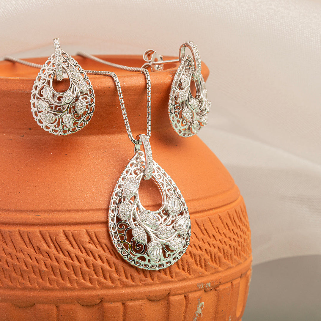 Droplet Vine Earrings